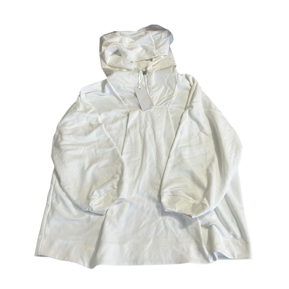 NO KA’OI Supernatural Oversized White Hoodie Dress NWT Size Small